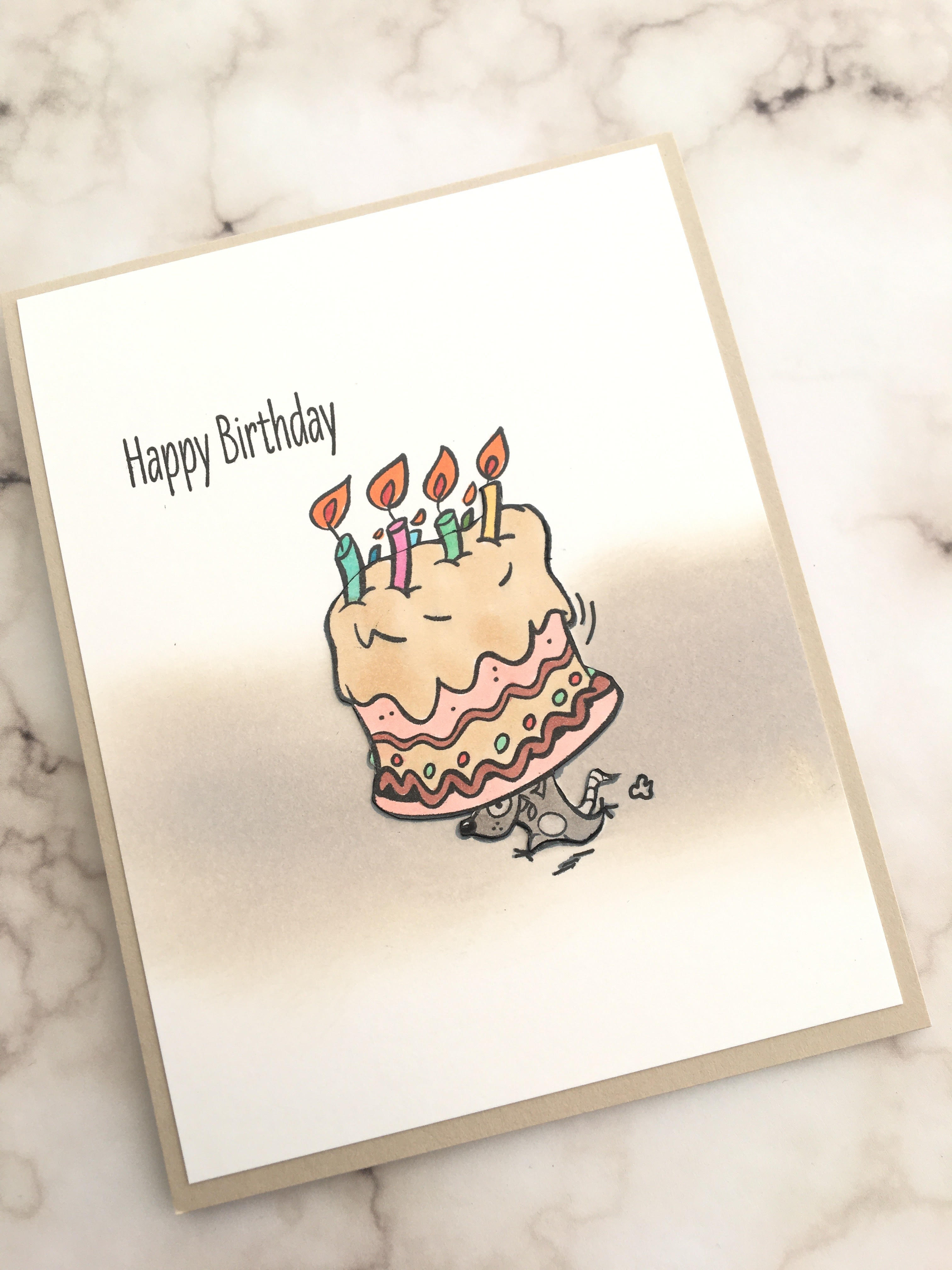 Birthday Wishes Card – Poppy & Pomelo